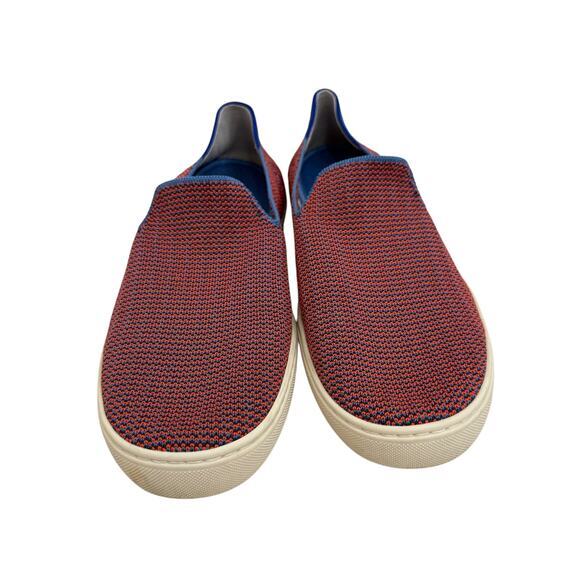 Rothy's Tangerine Triple Stitch Sneakers Size 10.5 Slip On - Picture 2 of 10